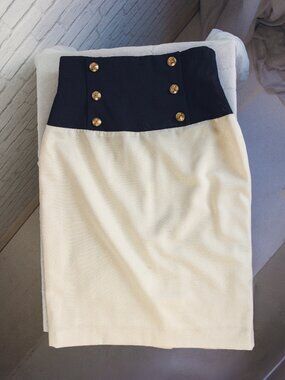 Vintge Anne Klein Pencil Skirt, 100% Wool